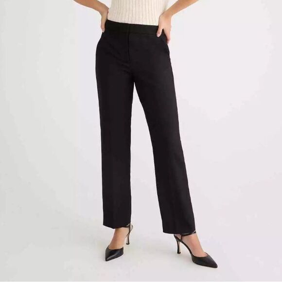 J.Crew Kate straight-leg pant in four-season stretch NWT Size 0 - Picture 1 of 10